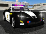 Police drifting car driving stunts game