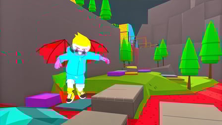 Obby's latest adventure Parkour online